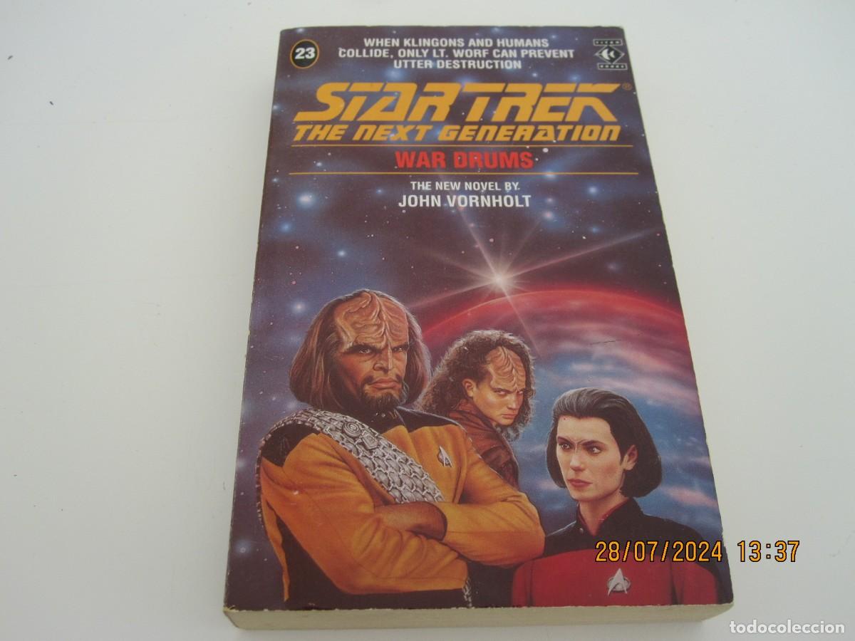 Libros de segunda mano: STAR TREK - THE NEXT GENERATION - WAR BRUMS EN INGLES ( EAC ) - Foto 1