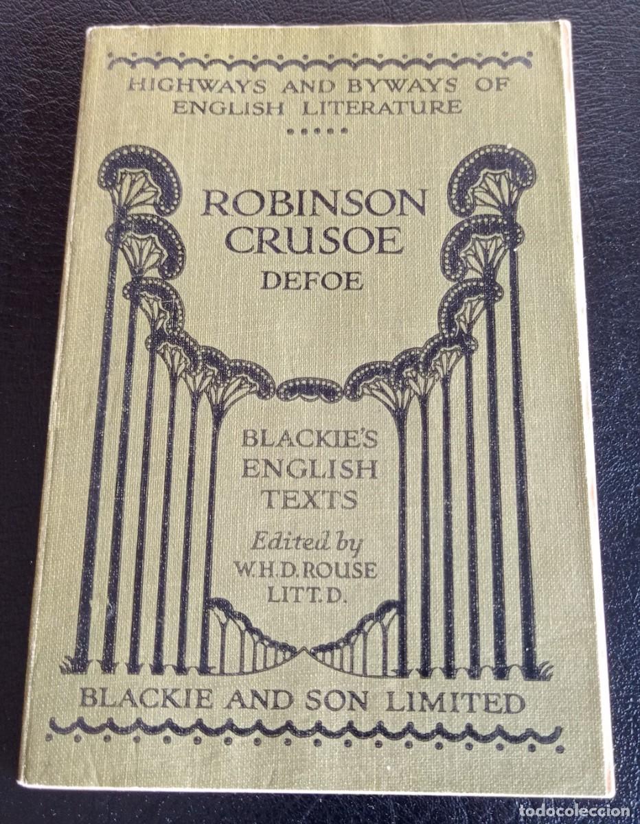 Libros de segunda mano: ROBINSON CRUSOE -DANIEL DEFOE - EN INGL&Eacute;S . - Foto 1