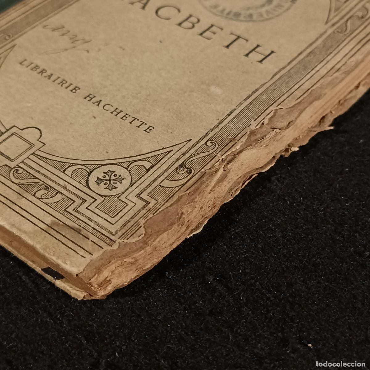 Libros de segunda mano: SHAKESPEARE - MACBETH - 1926 - LIBRAIRIE HACHETTE / 255 - Foto 7