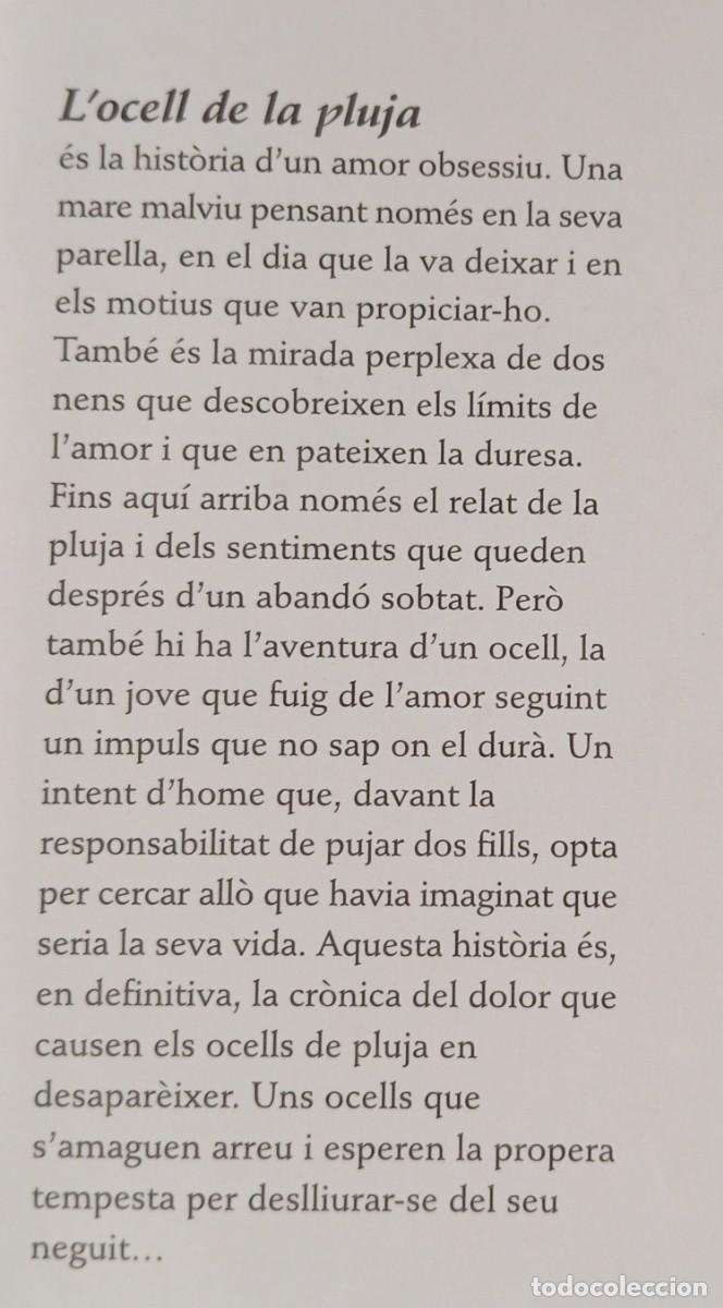 Libros de segunda mano: L&acute;OCELL DE LA PLUJA - JOAN ESCULIES - Foto 2