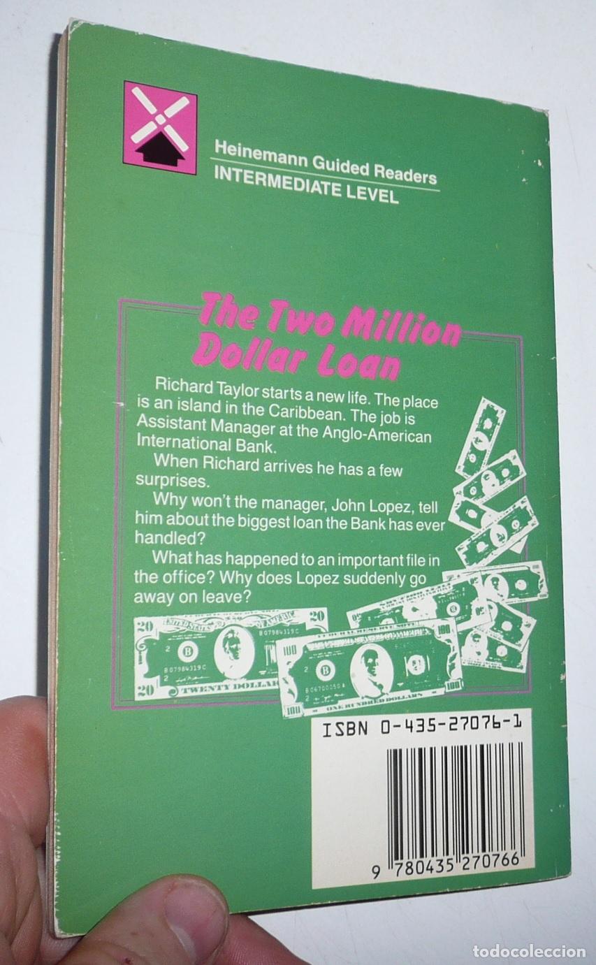 Libros de segunda mano: The two million dollar loan - Christopher Pearson (Intermediate Level) Libro para aprender ingl&eacute;s - Foto 2