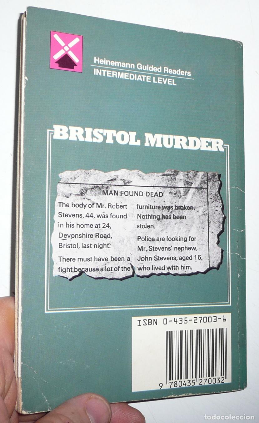 Libros de segunda mano: Bristol murder - Philip Prowse (Intermediate Level) Libro para aprender ingl&eacute;s - Foto 2