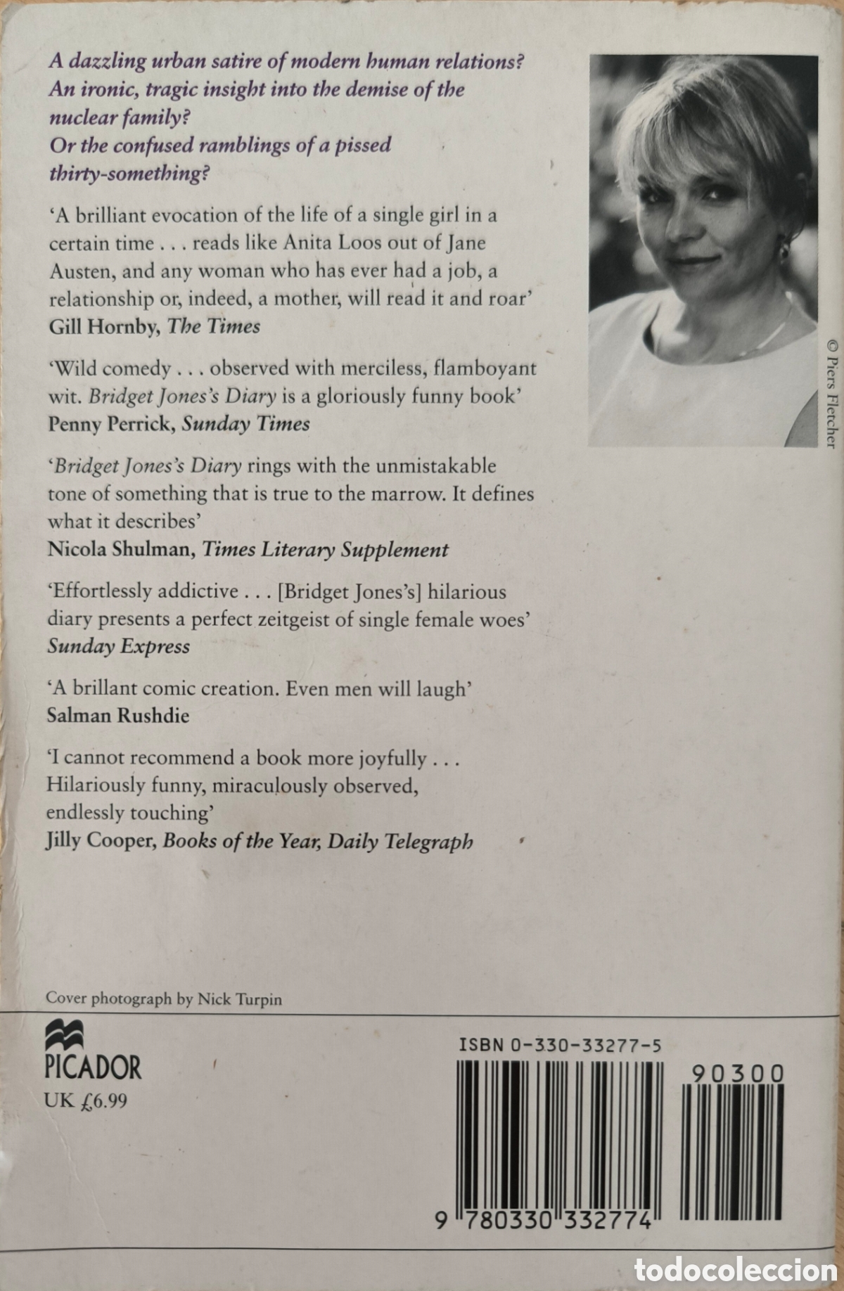 Libros de segunda mano: Bridget Joness diary. Helen Fielding - Foto 2
