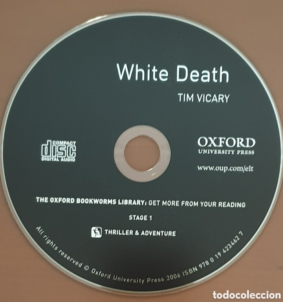 Libros de segunda mano: WHITE DEATH TIM VICARY AudioCD - Foto 1