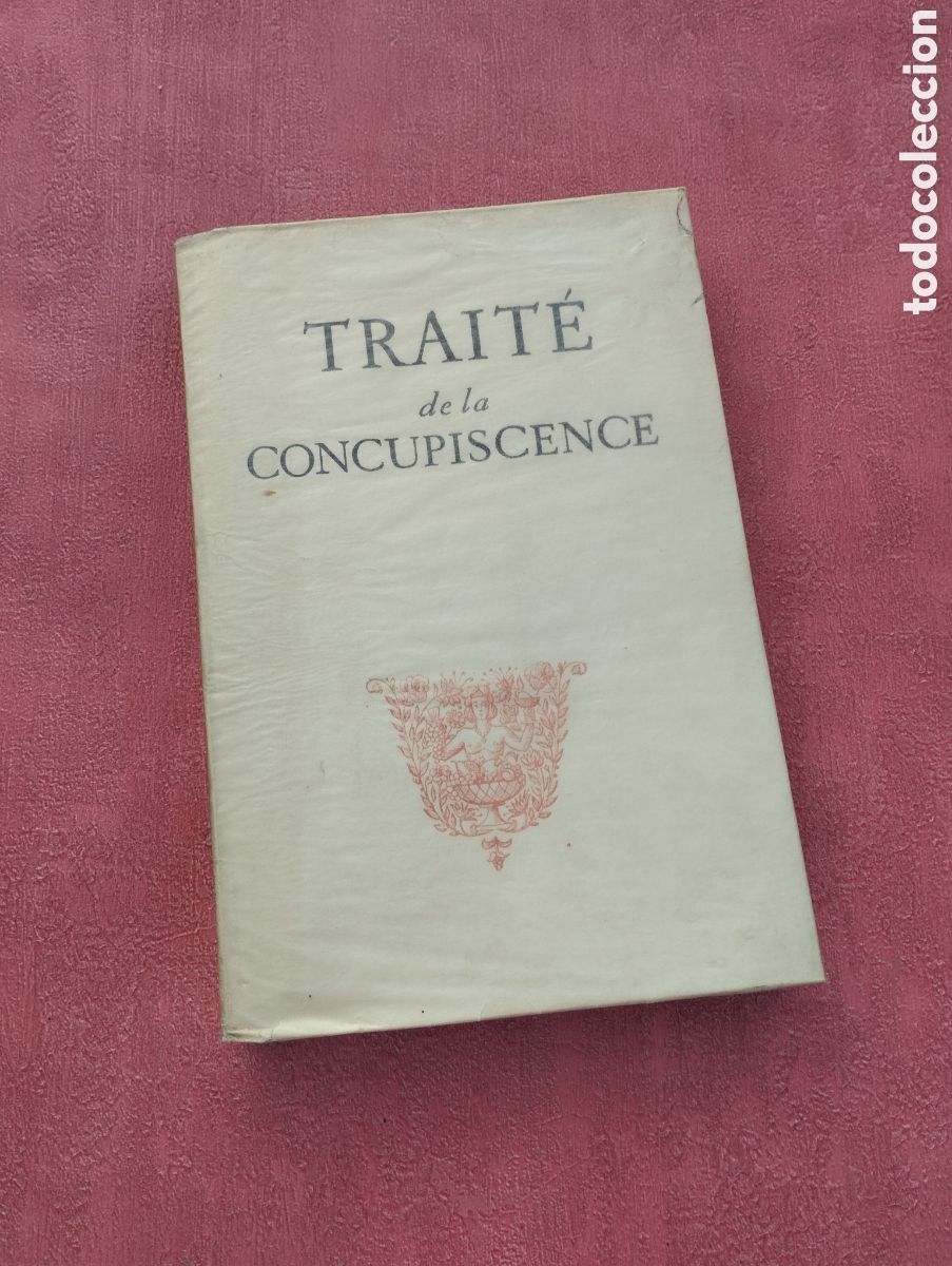 Libros de segunda mano: Trait&eacute; de la Concupiscence. - Foto 1