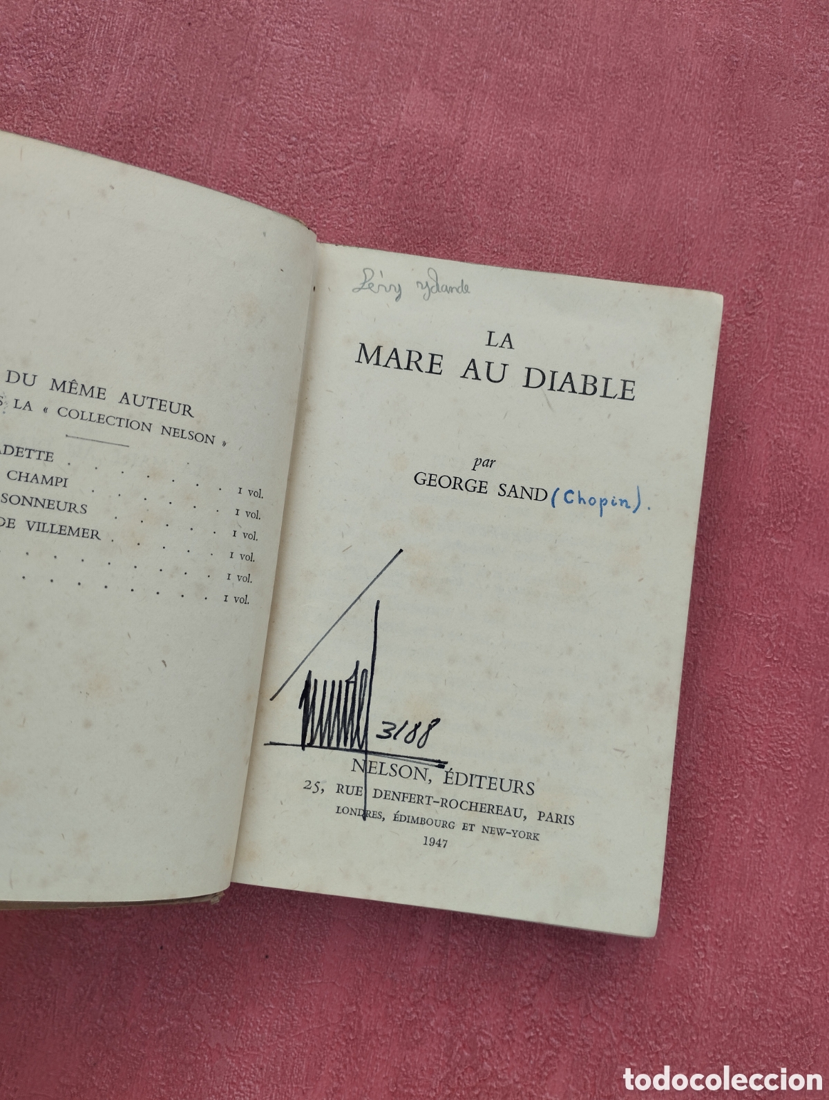 Libros de segunda mano: La mare au diable. George Sand. - Foto 4
