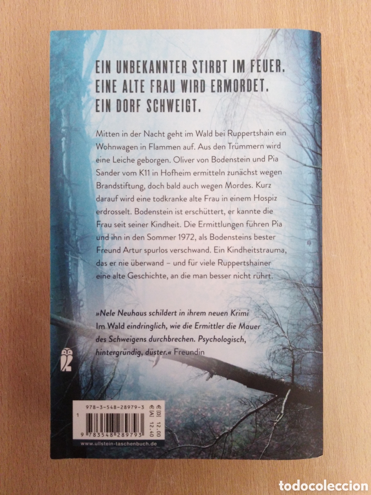 Libros de segunda mano: IM WALD. Nele Neuhaus - Foto 2