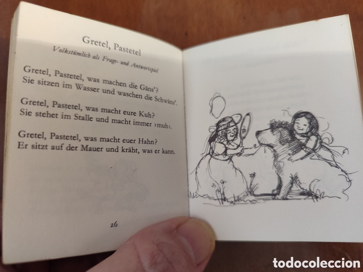 Libros de segunda mano: DAS KLEINE LIEDERBUCH. Diogenes - Foto 2