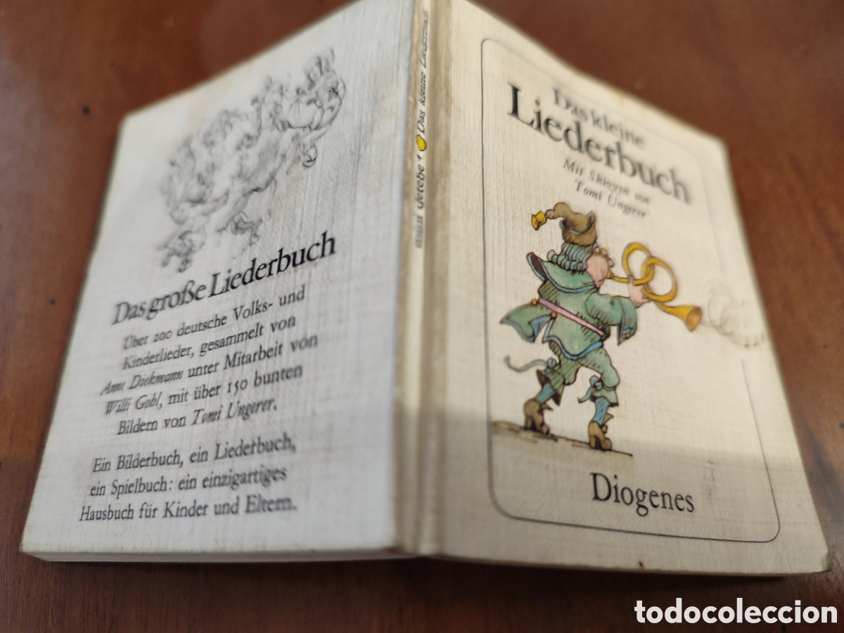 Libros de segunda mano: DAS KLEINE LIEDERBUCH. Diogenes - Foto 3