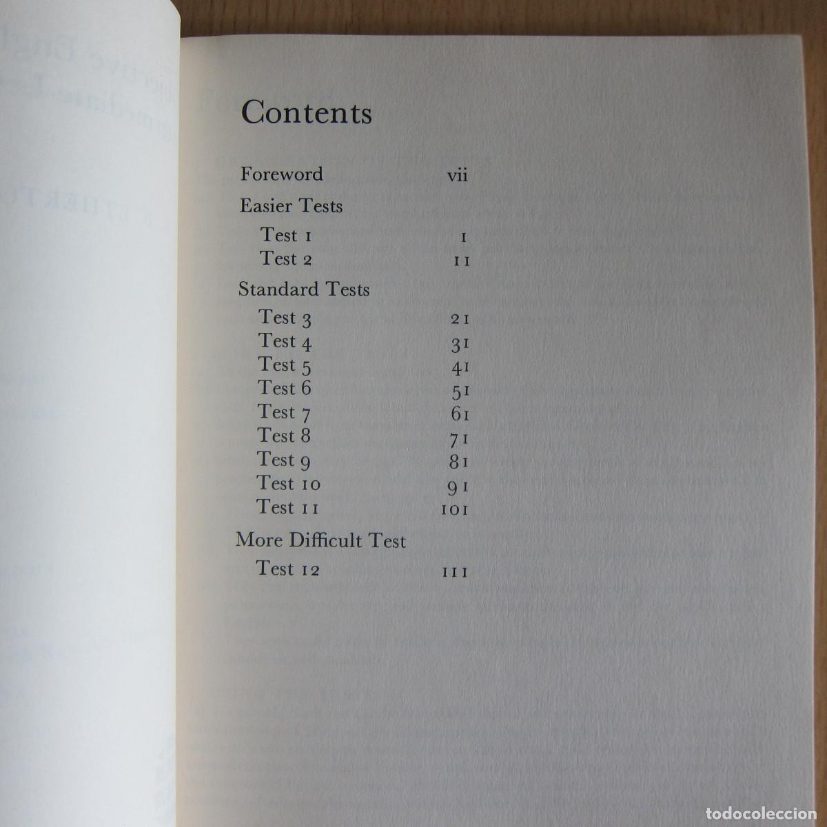 Libros de segunda mano: OBJETIVE ENGLISH TESTS INTERMEDIATE LEVEL - A. R. B. ETHERTON (LONGMAN) IDIOMAS INGL&Eacute;S - Foto 5