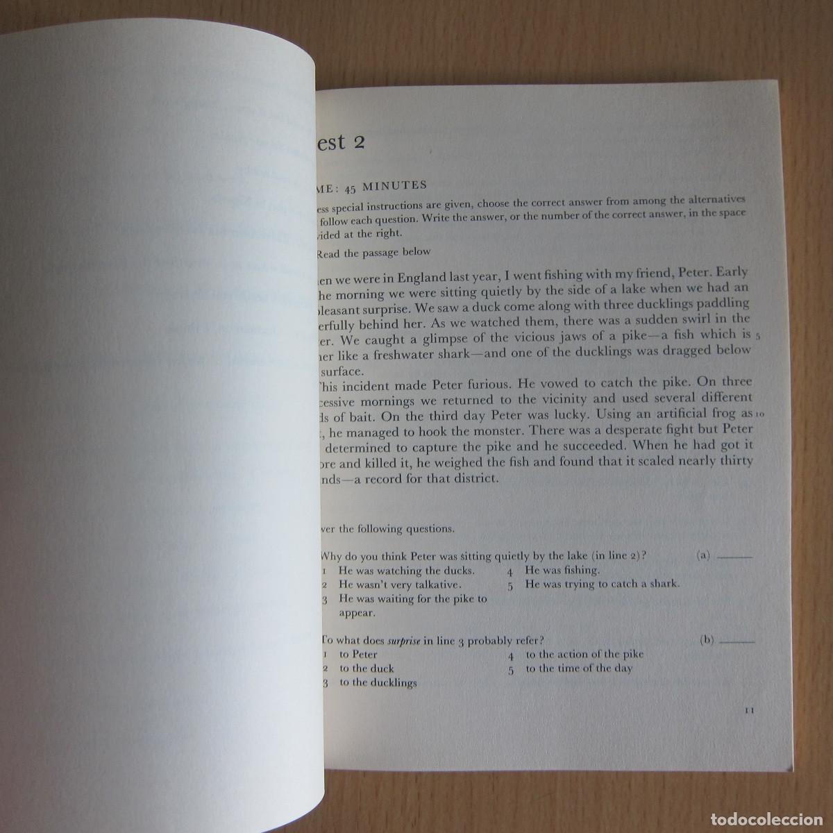 Libros de segunda mano: OBJETIVE ENGLISH TESTS INTERMEDIATE LEVEL - A. R. B. ETHERTON (LONGMAN) IDIOMAS INGL&Eacute;S - Foto 9