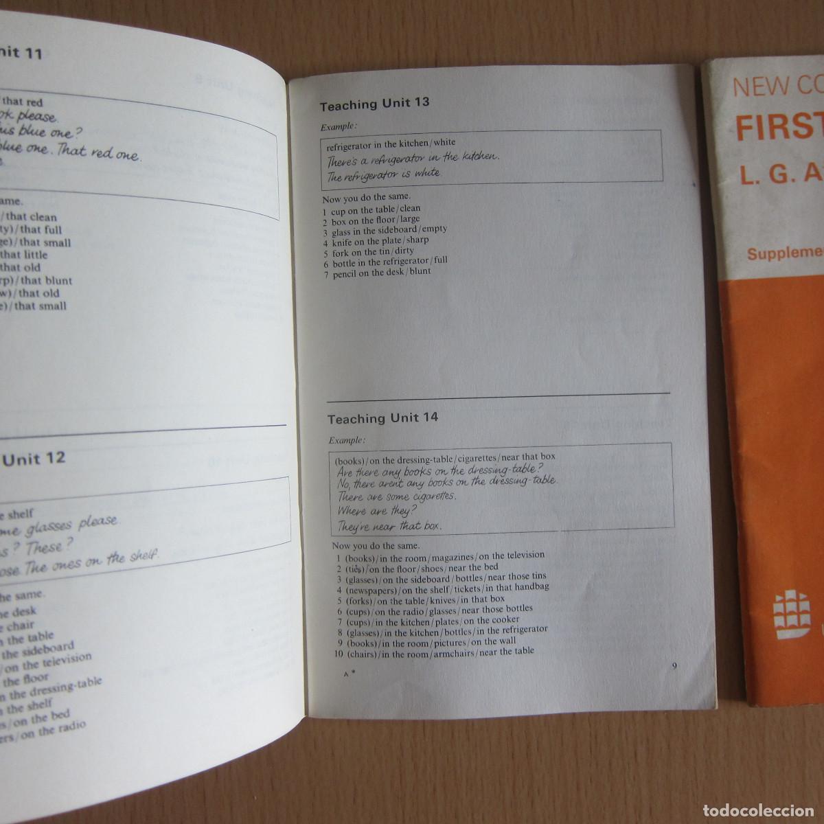 Libros de segunda mano: FIRST THINGS FIRST - L. G. ALEXANDER (LONGMAN) IDIOMAS INGL&Eacute;S - Foto 4