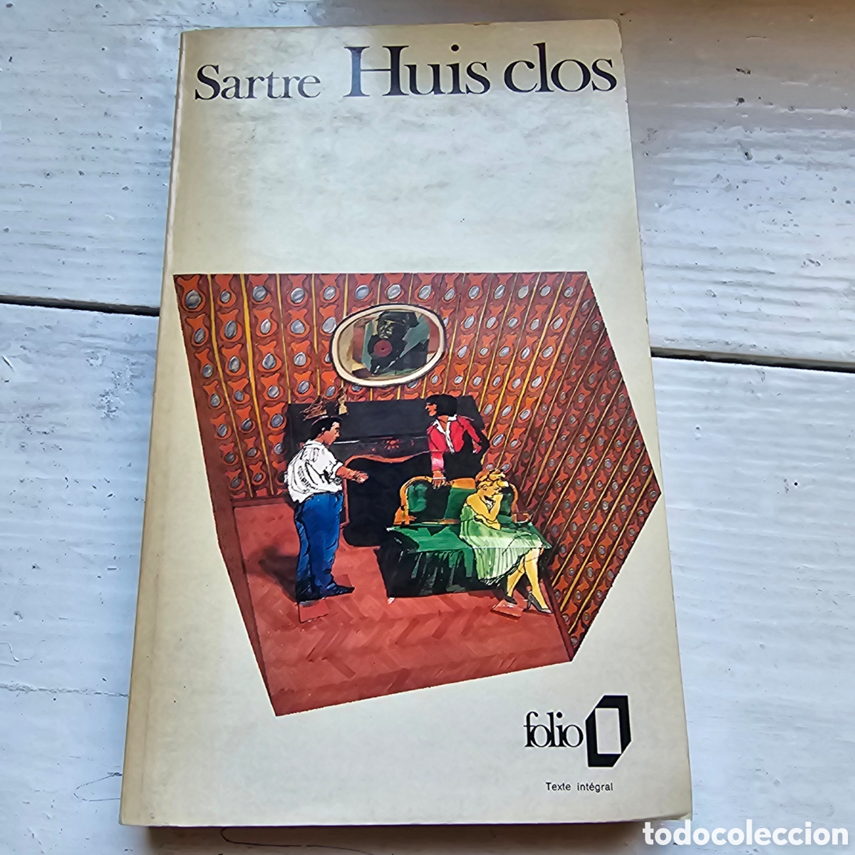 Libros de segunda mano: Huis Clos - Sartre folio - Foto 1