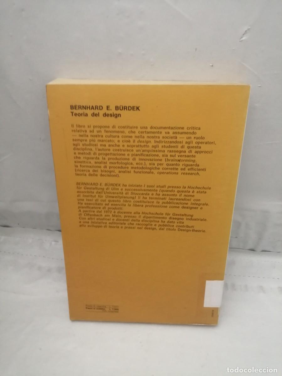 Libros de segunda mano: Teor&iacute;a del Design. Procedimenti Di Problem-Solving - Foto 2