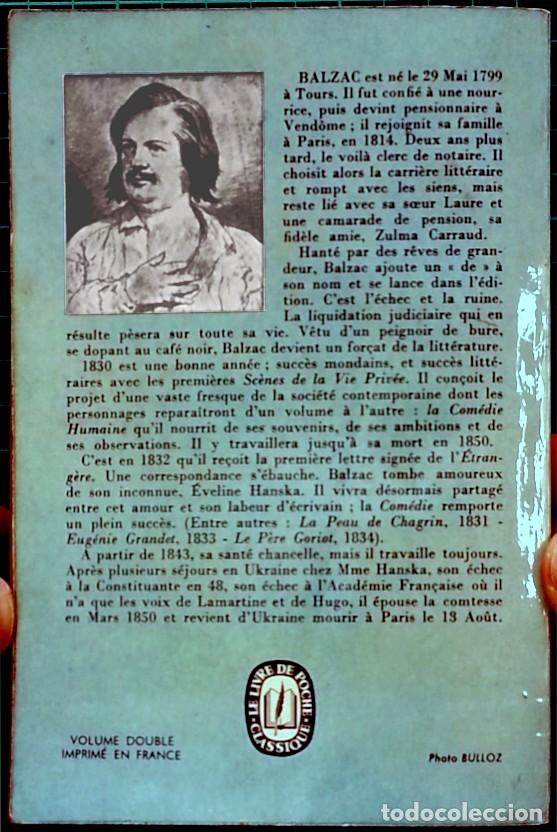 Libros de segunda mano: Les Chouans - Honor&eacute; de Balzac (en franc&eacute;s) - Foto 2