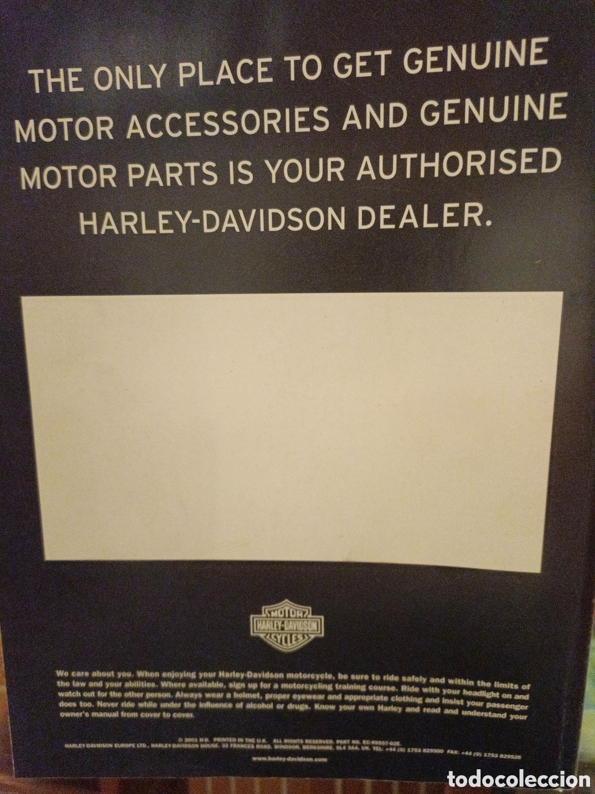 Libros de segunda mano: Harley Davidson 2002 Genuine accessoried - Foto 3