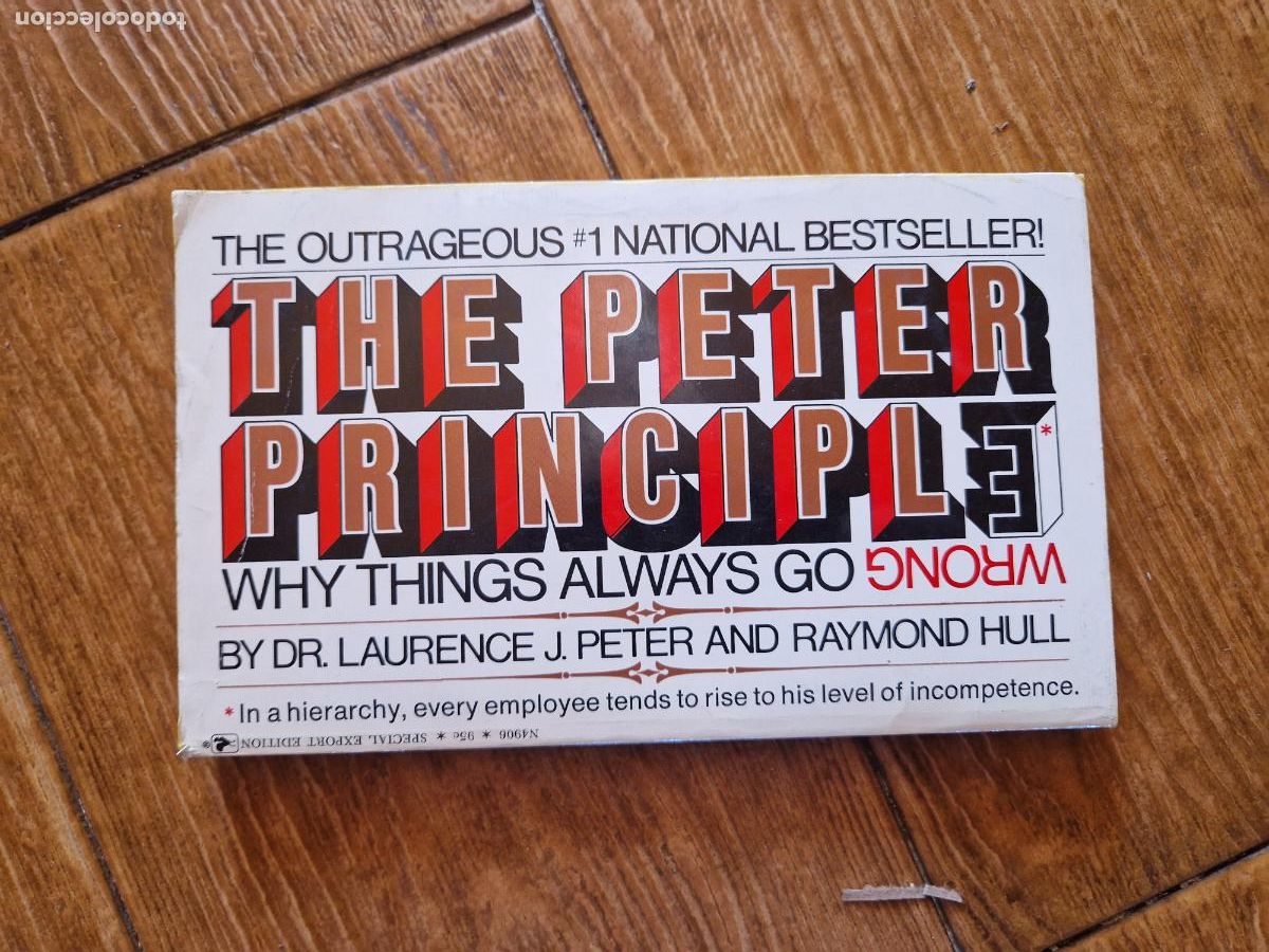 Libros de segunda mano: DR. LAWRENCE - THE PETER PRINCIPLE - BANTAM 1970 - Foto 1