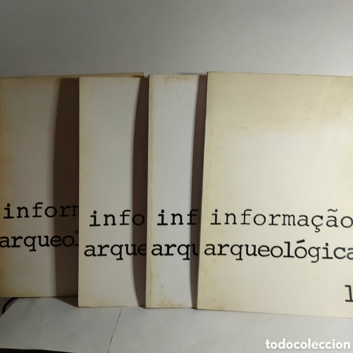 Libros de segunda mano: Informa&ccedil;&atilde;o Arqueol&oacute;gica : Boletim de Informa&ccedil;&atilde;o Arqueol&oacute;gica Portuguesa 1,2,3,y 4. 1977/78-79-80-81