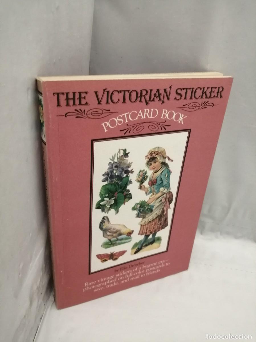 Libros de segunda mano: The Victorian Sticker Postcard Book - Foto 6