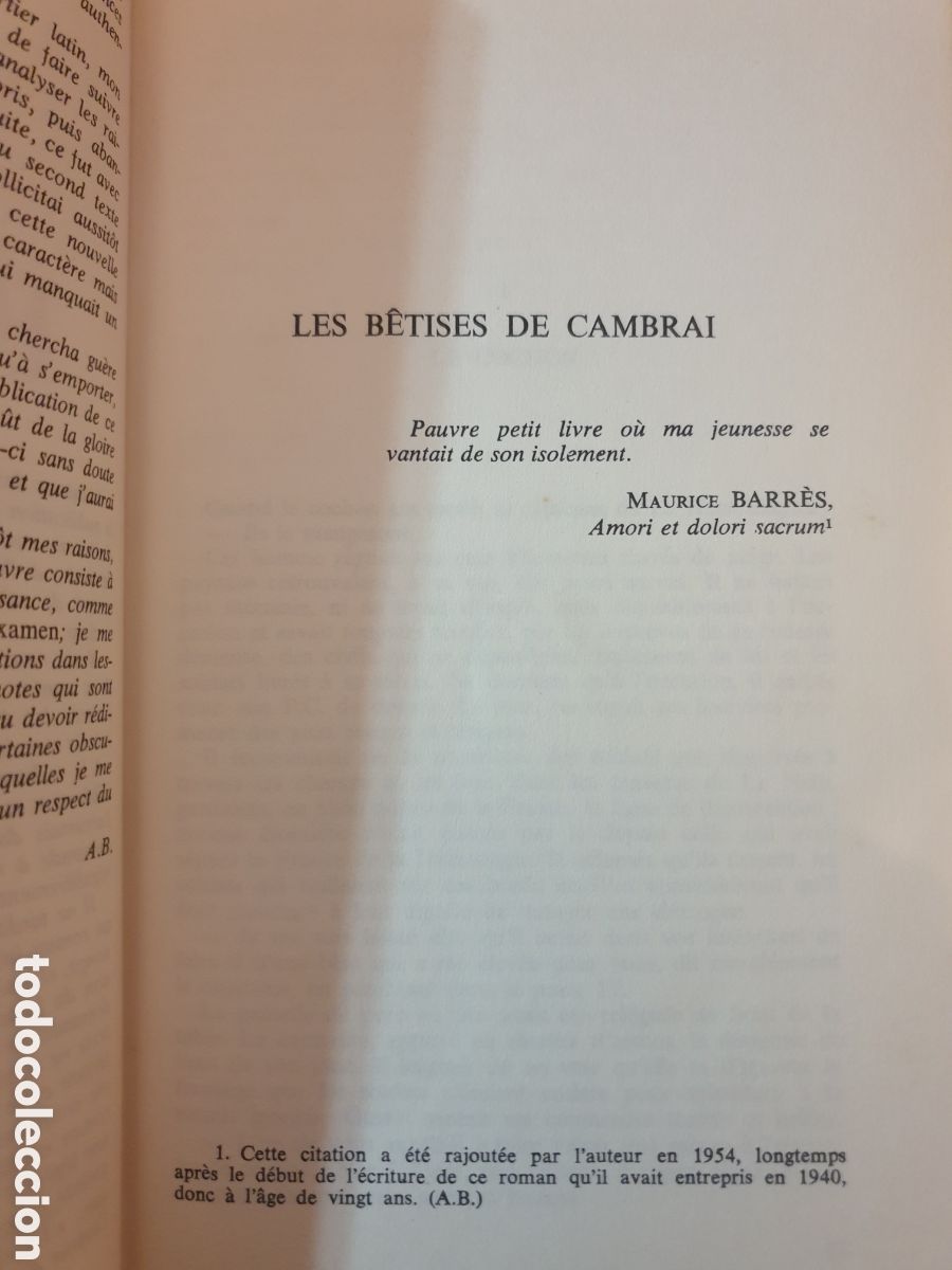 Libros de segunda mano: Les B&ecirc;tises . Jaques Laurent. - Foto 5