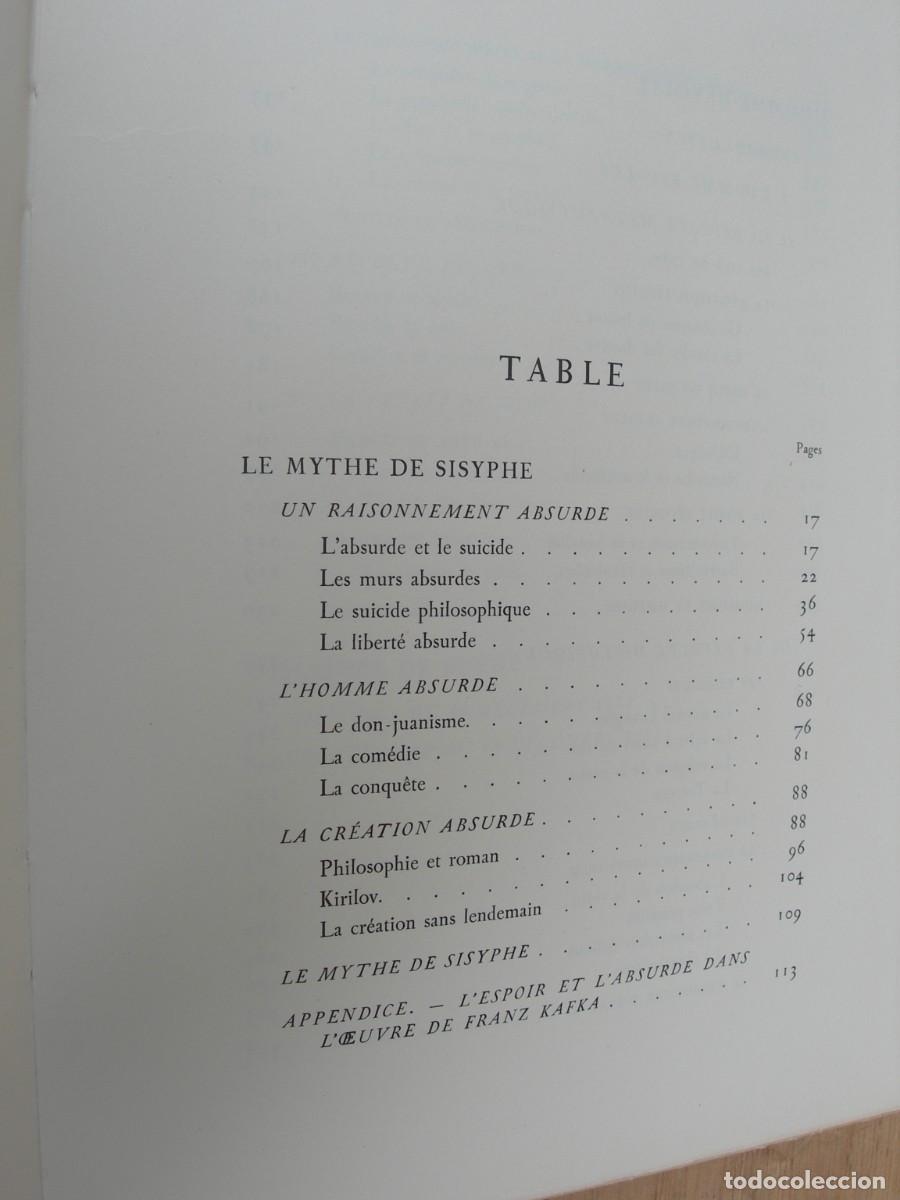 Libros de segunda mano: OEUVRES COMPL&Egrave;TES / ALBERT CAMUS / 6 TOMOS / FRANC&Eacute;S - Foto 11