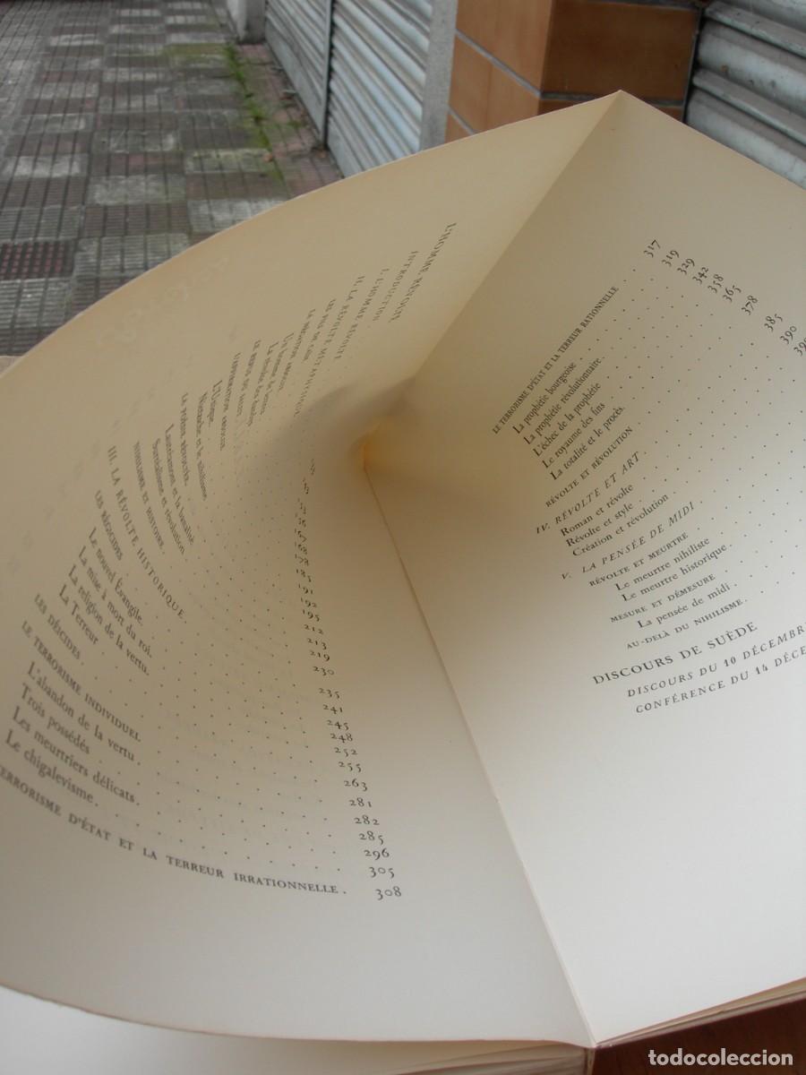 Libros de segunda mano: OEUVRES COMPL&Egrave;TES / ALBERT CAMUS / 6 TOMOS / FRANC&Eacute;S - Foto 12