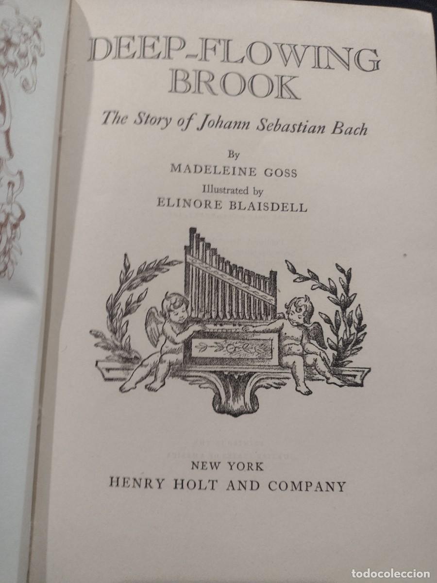 Libros de segunda mano: Deep-Flowing Brook 1945 Madeleine Goss - Foto 1