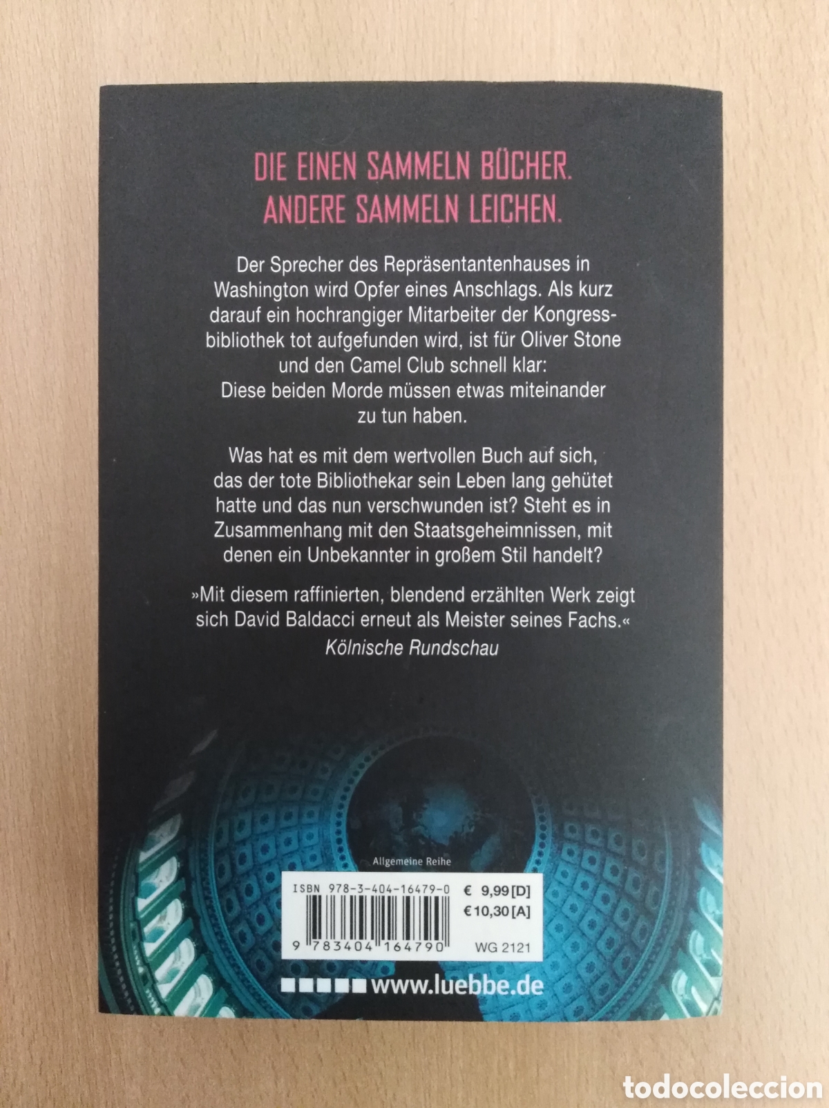 Libros de segunda mano: DIE SAMMLER. David Baldacci - Foto 2