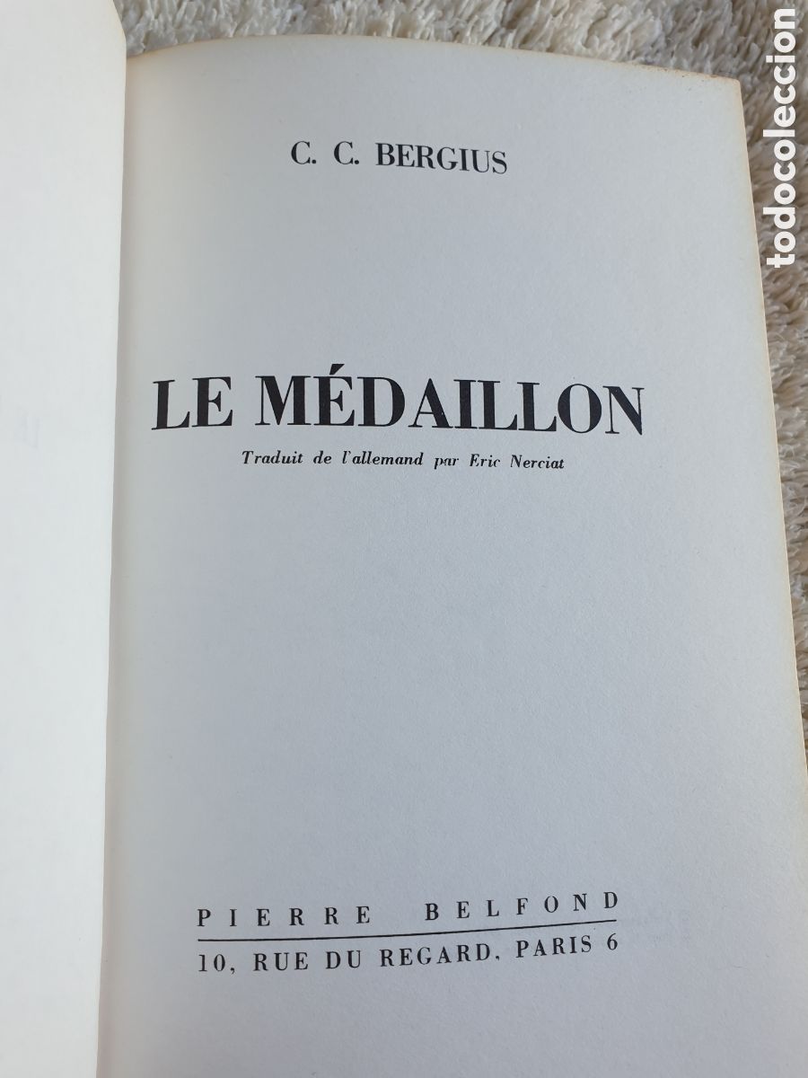 Libros de segunda mano: LeM&eacute;daillon C.C.Bergius - Foto 3