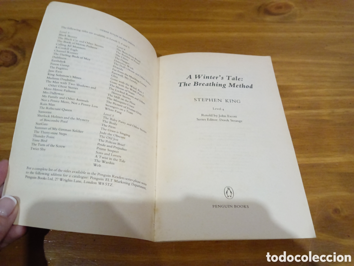 Libros de segunda mano: The Breathing Method. Stephen King - Foto 2