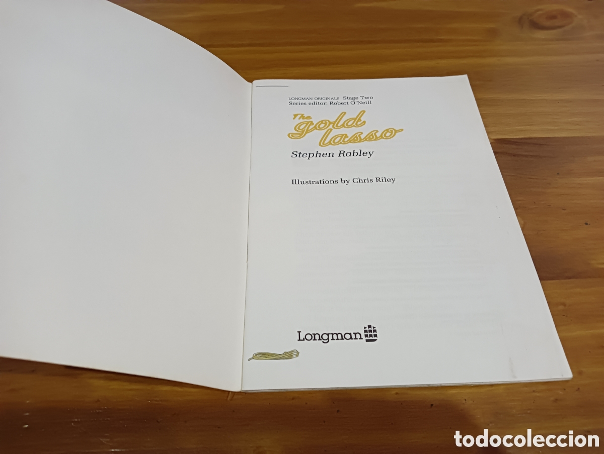 Libros de segunda mano: The Gold Lasso. Longman - Foto 3