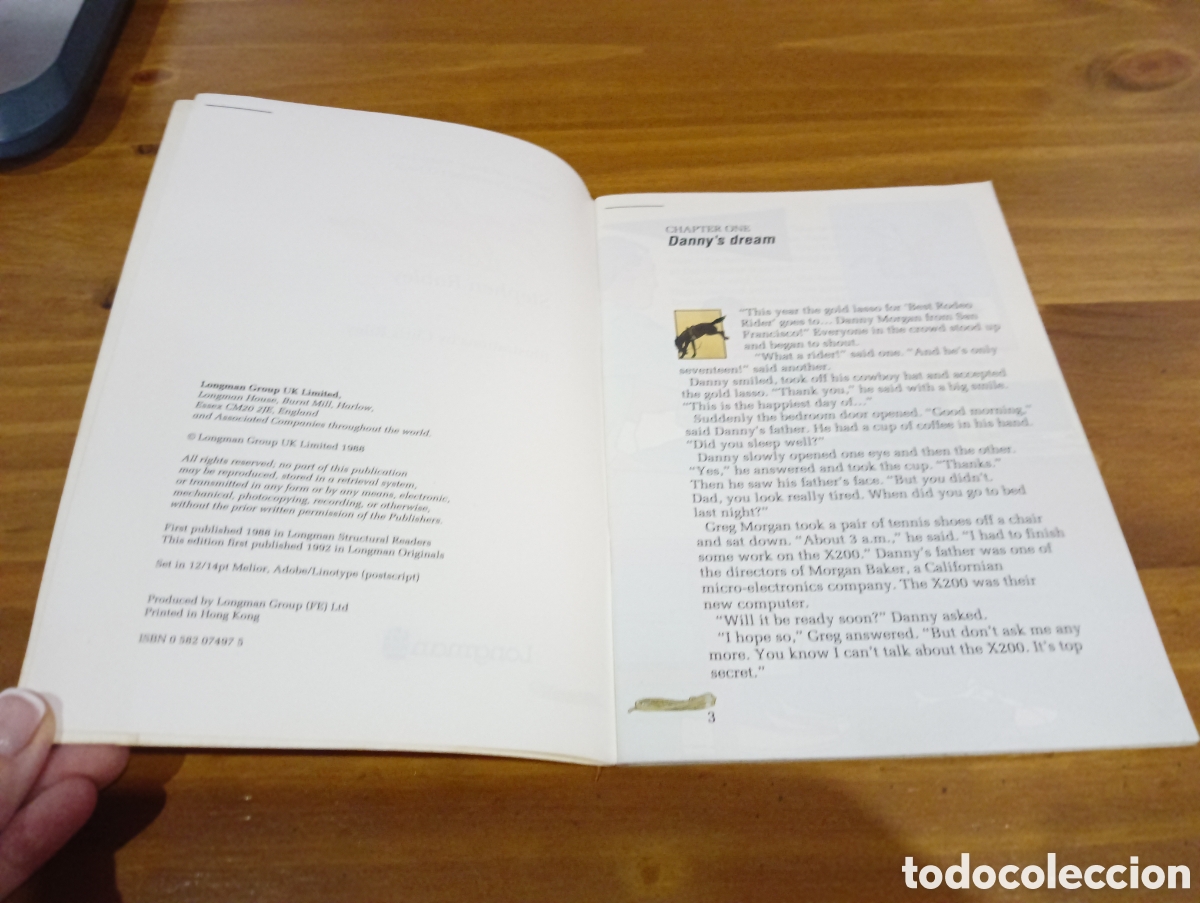 Libros de segunda mano: The Gold Lasso. Longman - Foto 4