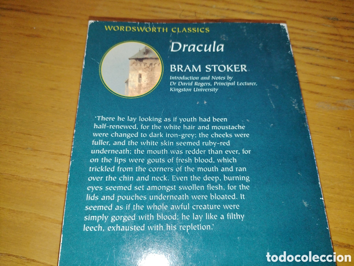 Libros de segunda mano: Dracula. Bram Stoker. En ingl&eacute;s - Foto 2