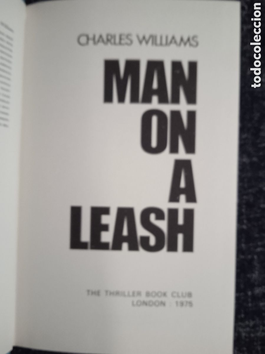 Libros de segunda mano: Man on a Leash / Charles Williams, - Foto 2