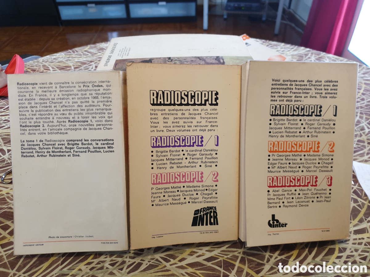 Libros de segunda mano: Francoscopie. Conversations. - Foto 2