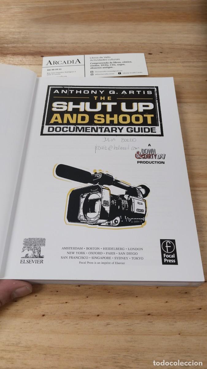 Libros de segunda mano: Shut Up and Shoot, Documentary Guide - Anthony Q. Artis - Foto 4