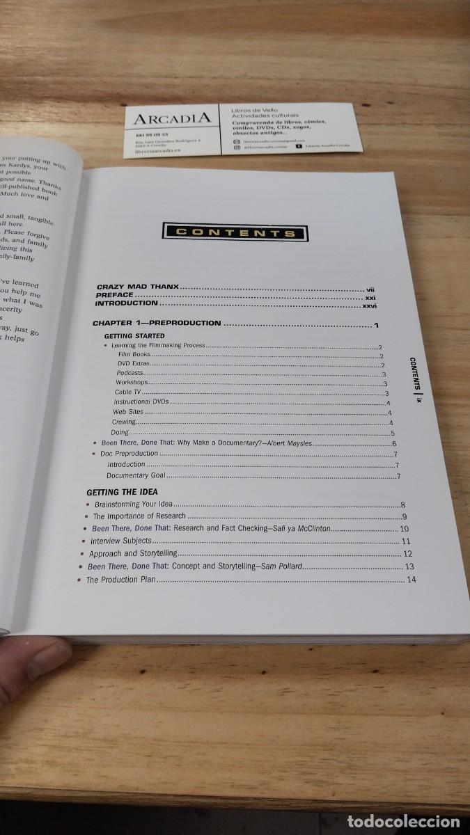 Libros de segunda mano: Shut Up and Shoot, Documentary Guide - Anthony Q. Artis - Foto 10