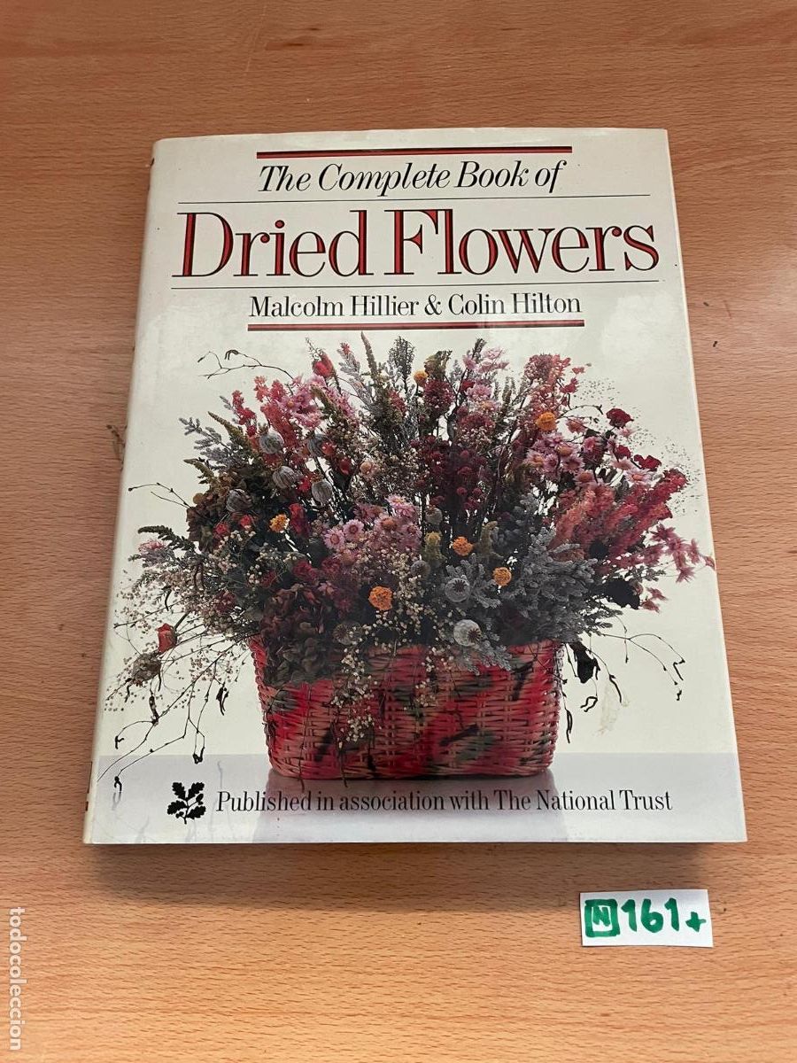 Libros de segunda mano: Libro: dried flowers - Foto 1
