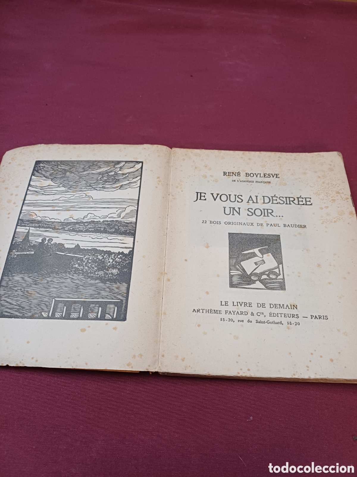 Libros de segunda mano: LIBRO EN FRANC&Eacute;S MUY RARO DE 1930, - Foto 6