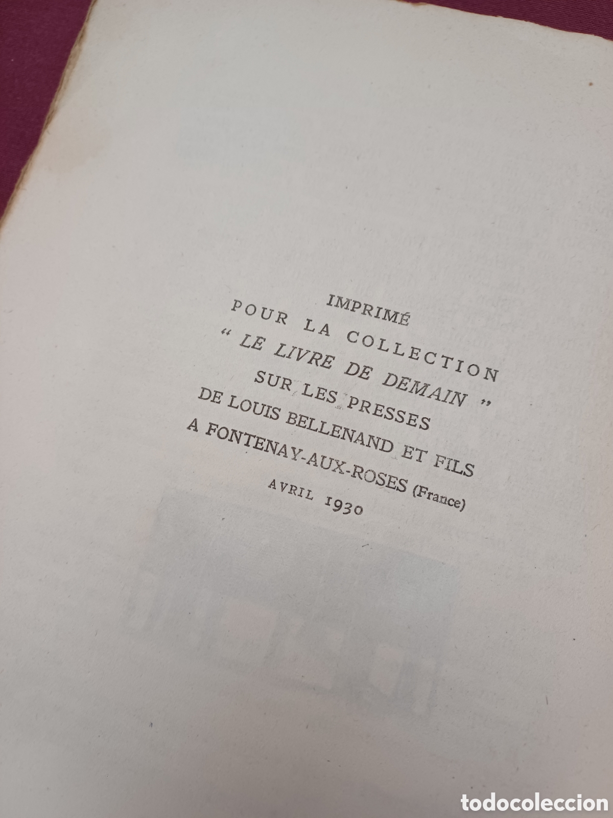 Libros de segunda mano: LIBRO EN FRANC&Eacute;S MUY RARO DE 1930, - Foto 12
