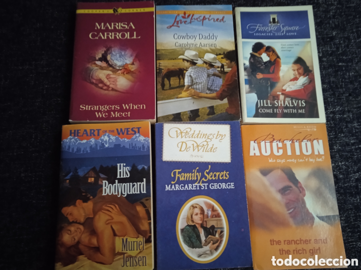 Libros de segunda mano: LIBROS ROMANTICOS EN INGLES - LOTE DE 6 LIBROS - Foto 1