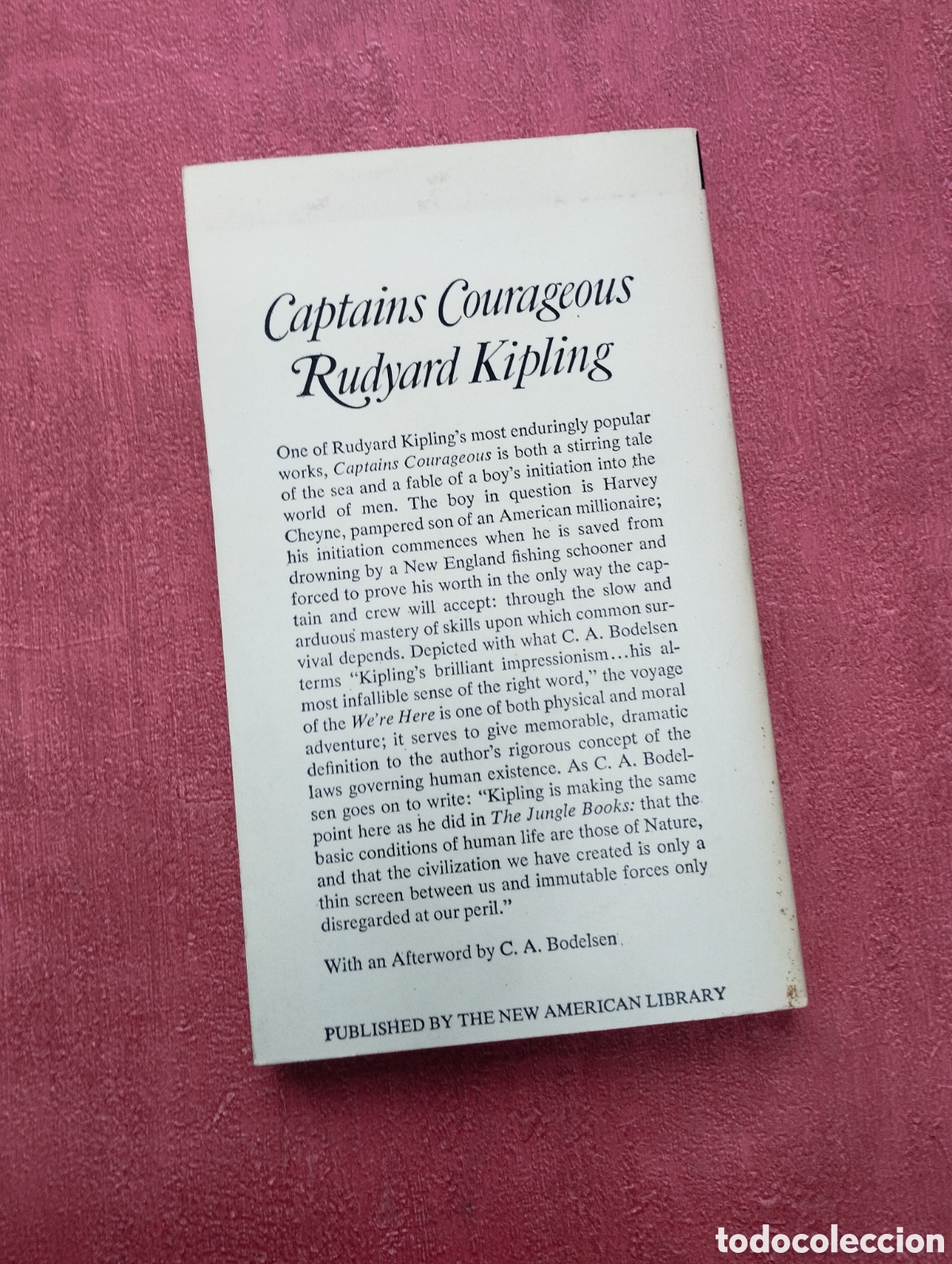 Libros de segunda mano: Captains courageous. Rudyard Kipling. - Foto 2