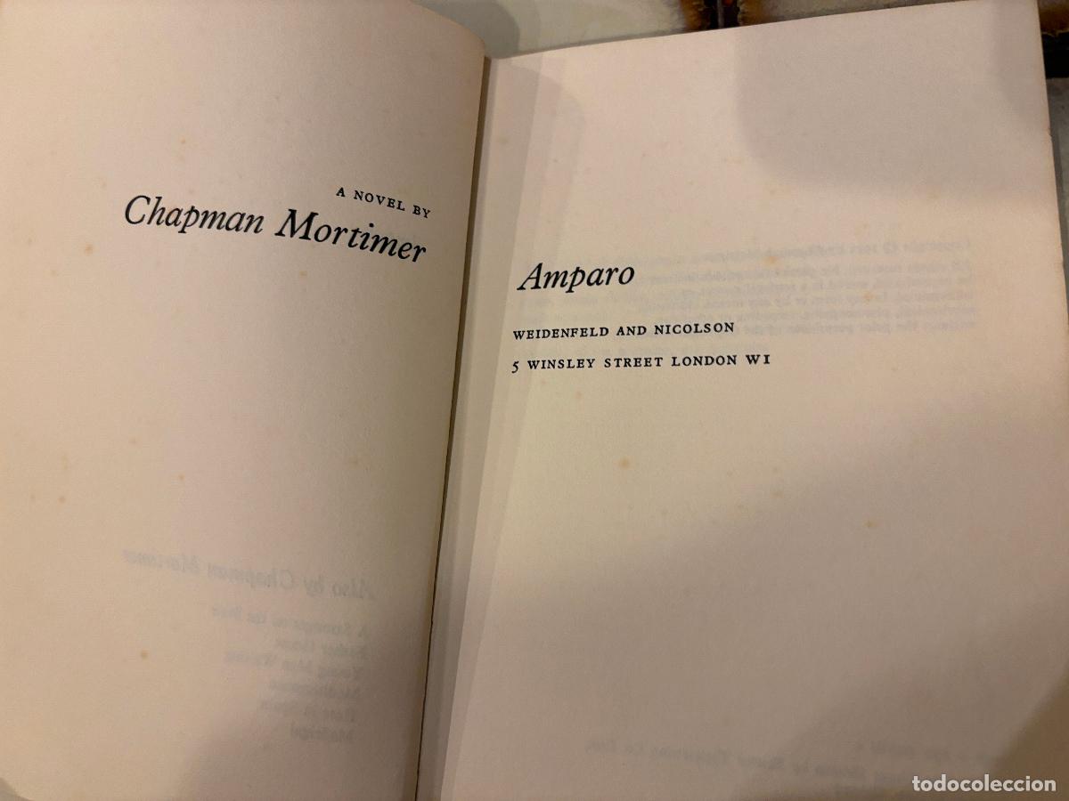 Libros de segunda mano: Amparo. Chapman Mortimer. EN INGL&Eacute;S - Foto 4