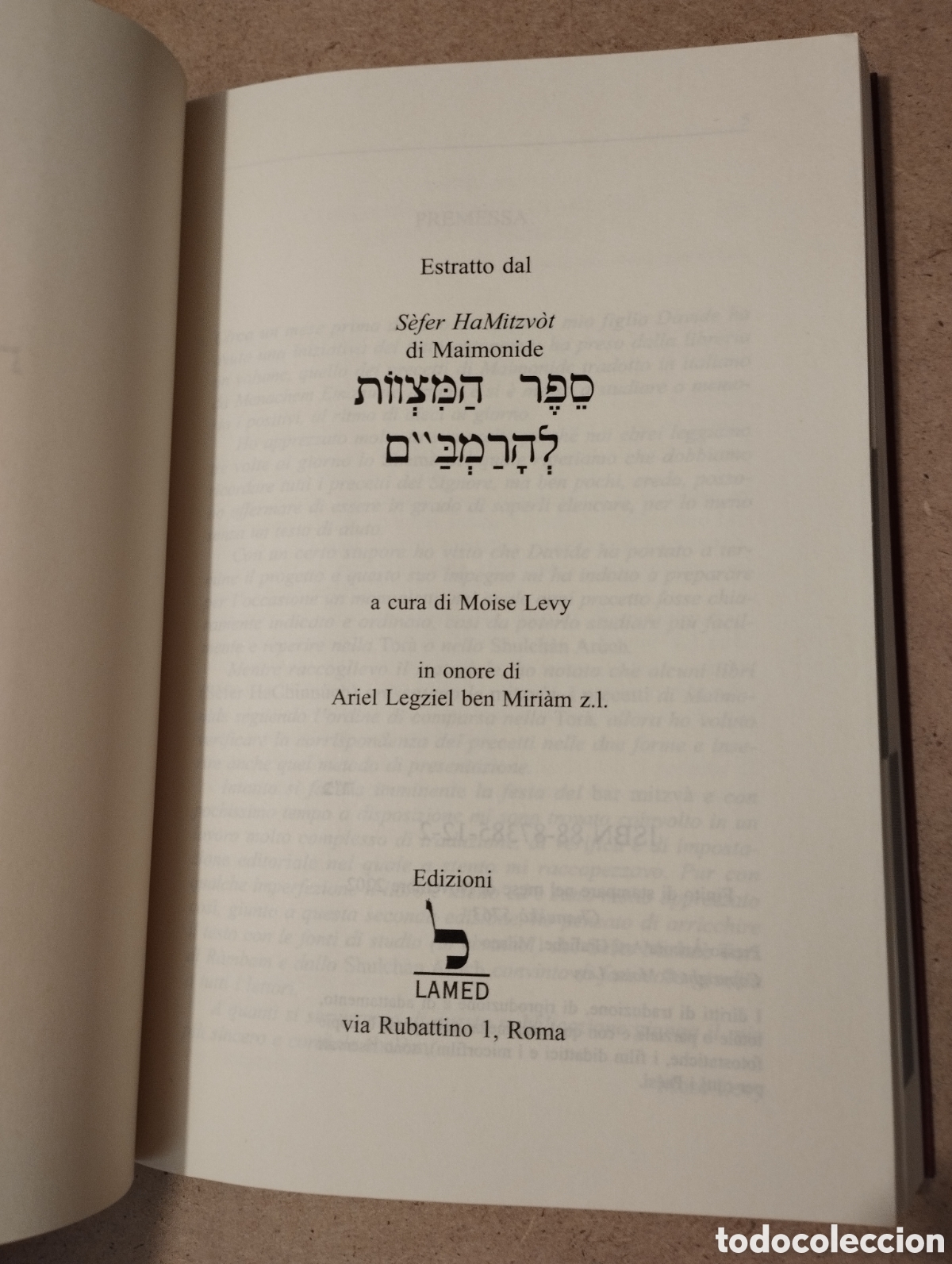 Libros de segunda mano: LE 613 MITZVOT (MOISE LEVY) - Foto 2