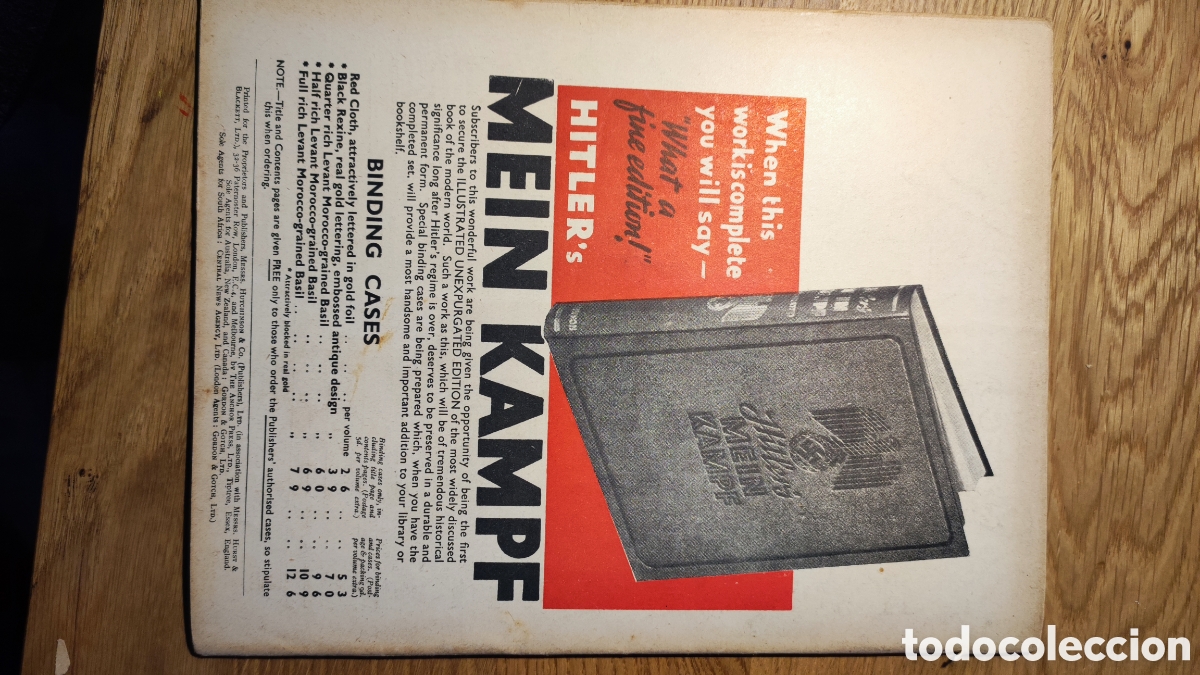 Libros de segunda mano: Mein Kampf, Hitlers en ingles. - Foto 2