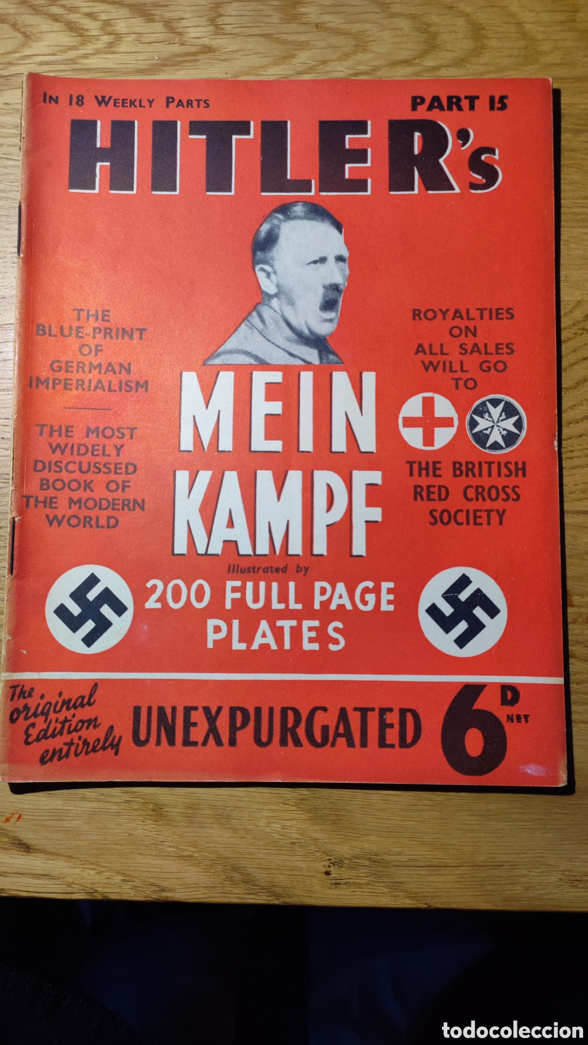 Libros de segunda mano: Mein Kampf, Hitlers en ingles. - Foto 1