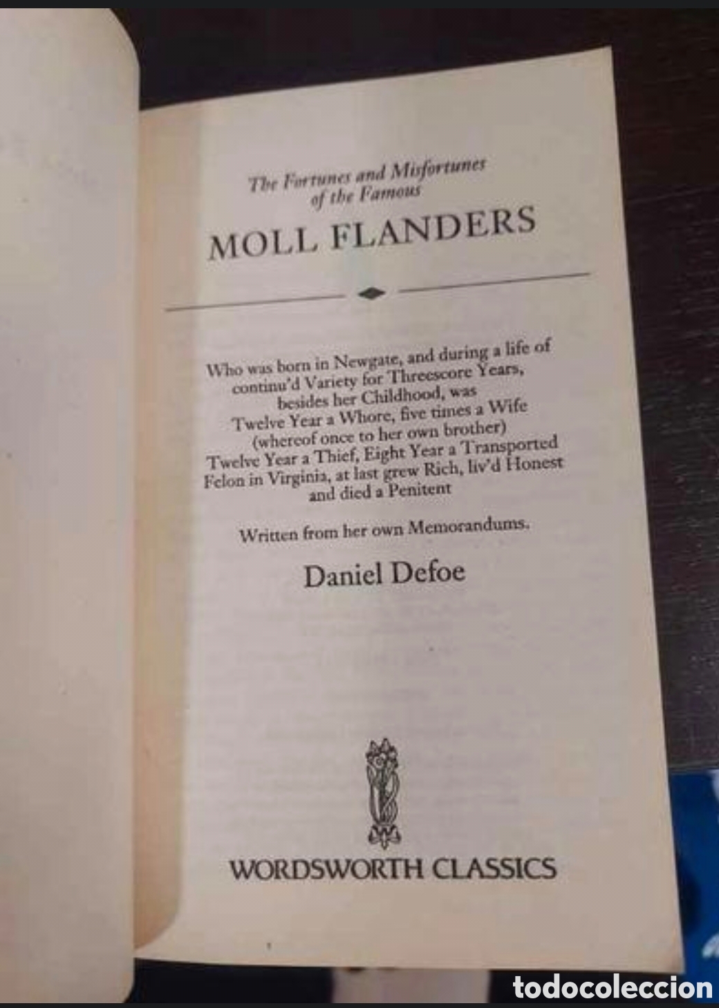 Libros de segunda mano: Moll Flanders de Daniel Defoe - Foto 4