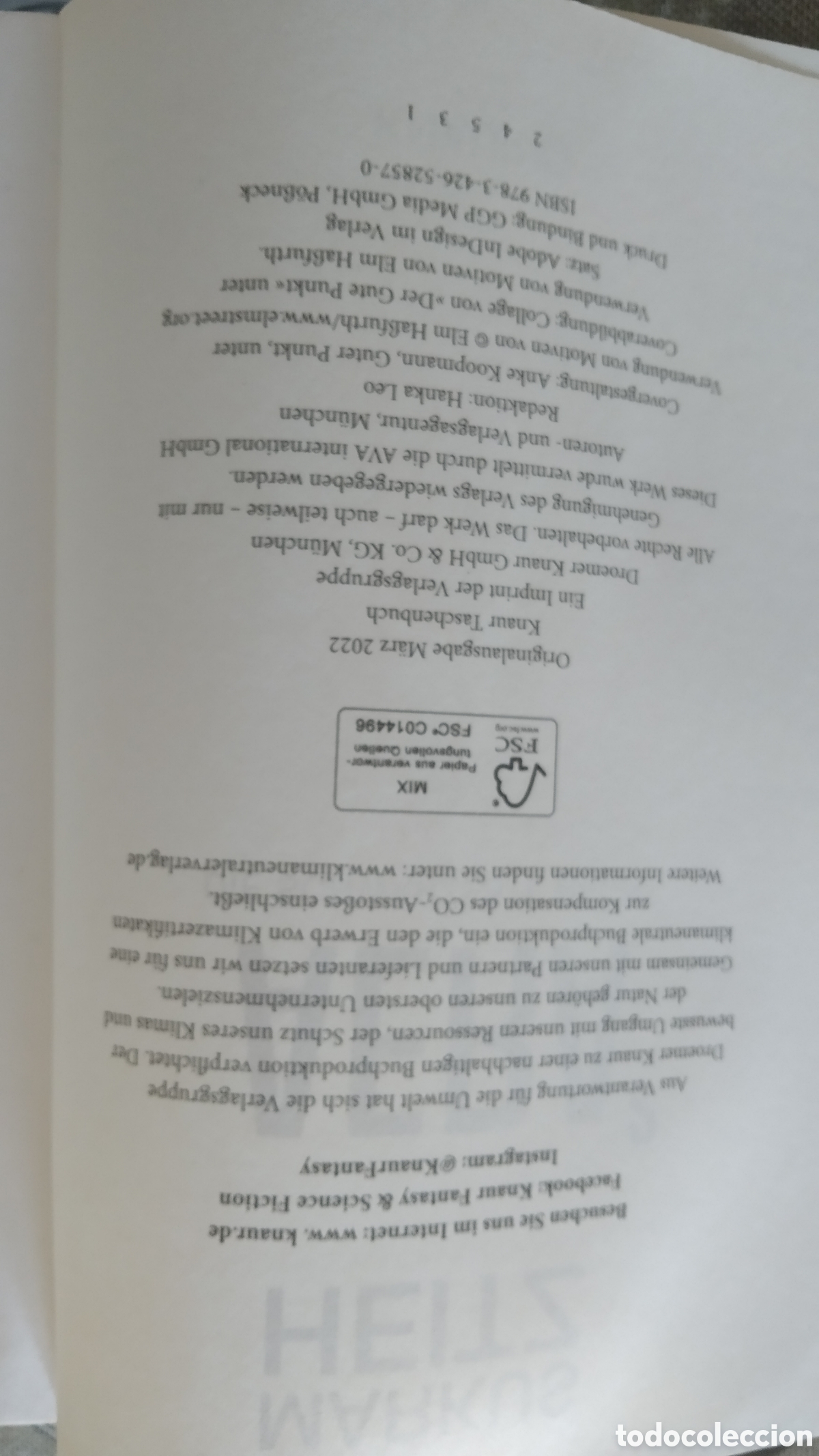 Libros de segunda mano: Der grobe Fehler- Jonathan Lee - Foto 5