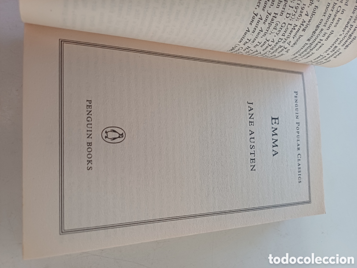 Libros de segunda mano: Emma Jane Austen 1994 INGL&Eacute;S - Foto 3
