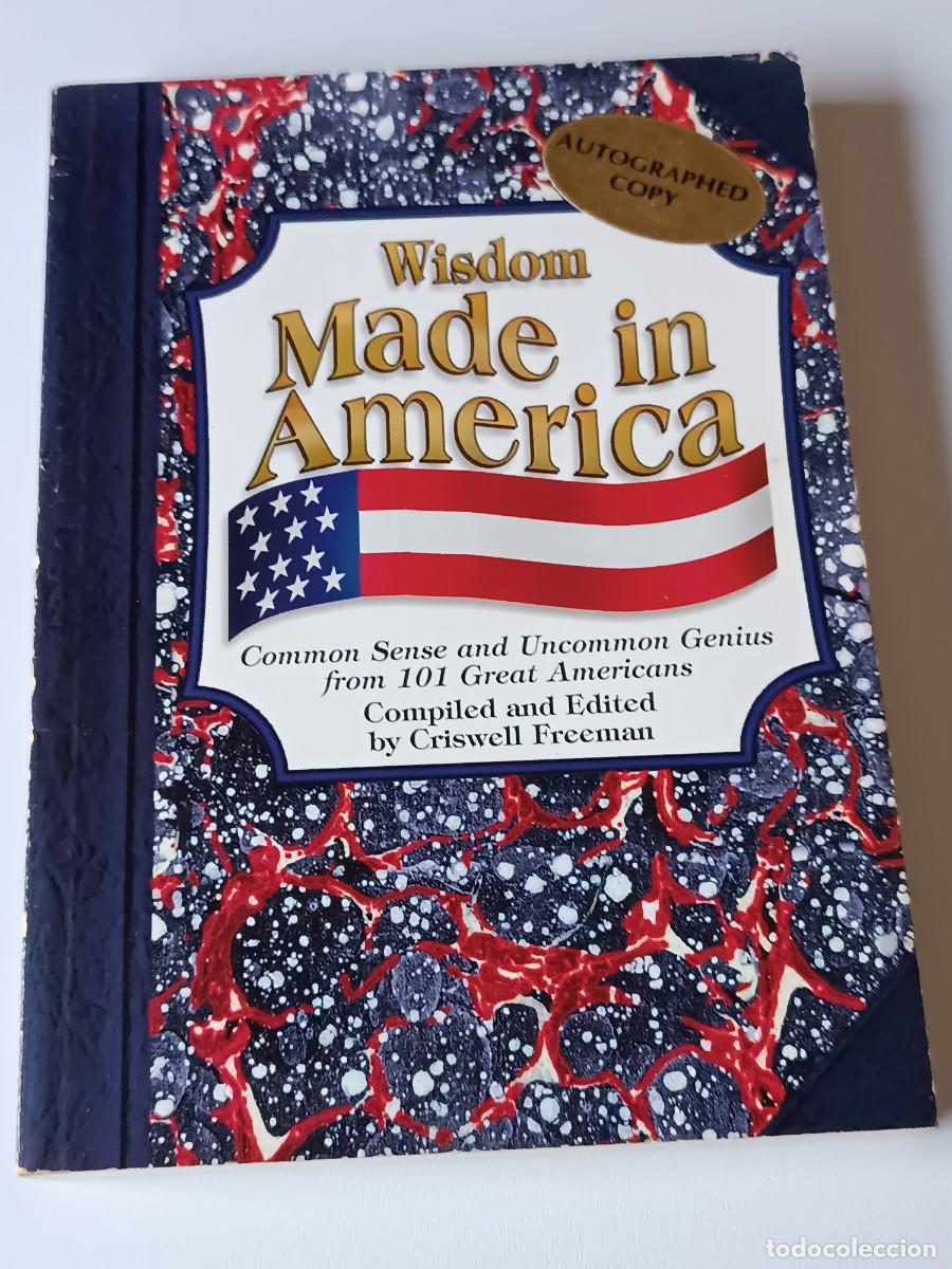 Libros de segunda mano: WISDOM MADE IN AMERICA - Foto 1